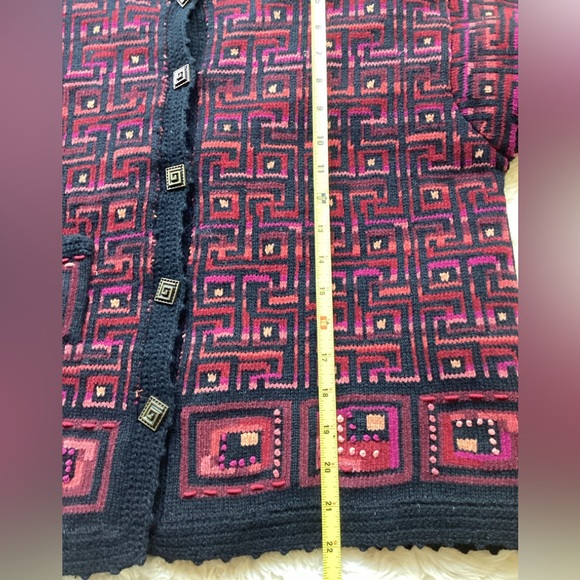 Vintage 1980’s Icelandic Cardigan. B9 - Picture 14 of 16